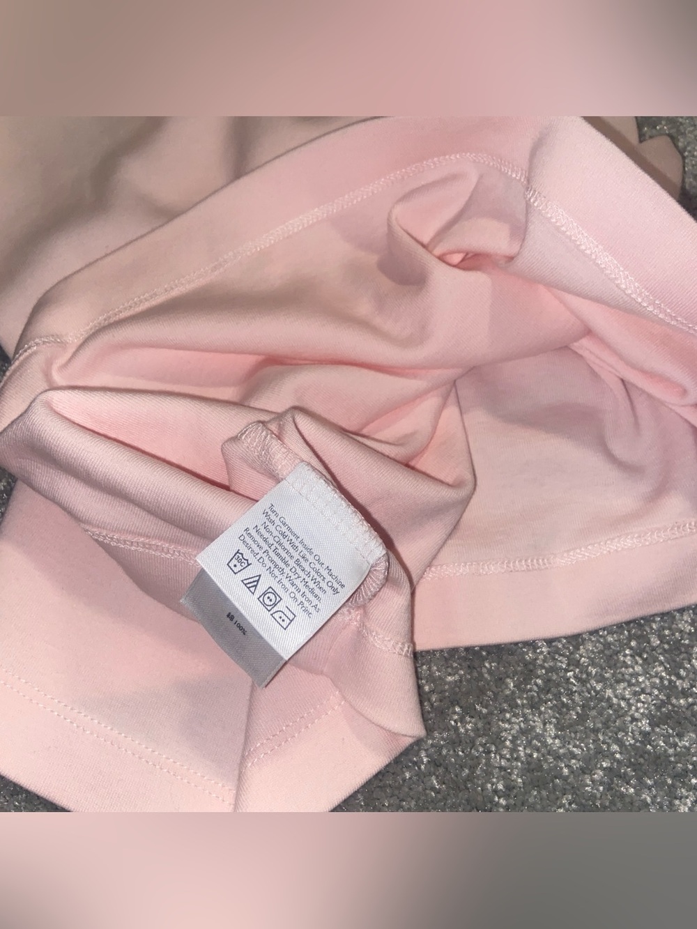 NWT Eddie Bauer Women's Long Sleeve Light Pink T-Shirt ladies XL - Picture 5 of 13